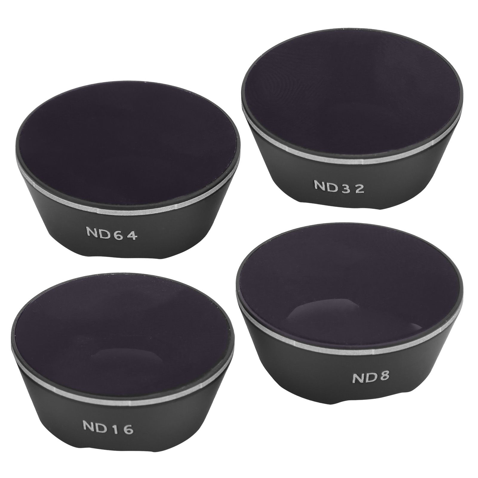 Qimeng La Optical Glass ND8/ND16/ND32/ND64 Lens Protective Filter Set for DJI FPV Combo