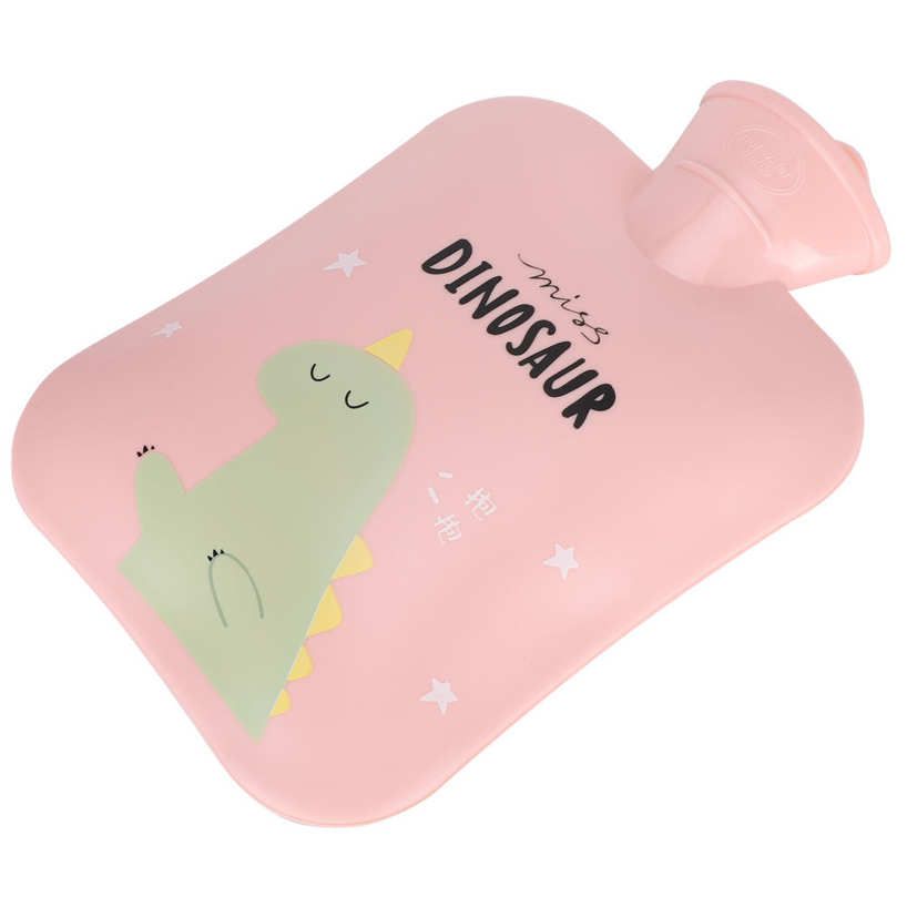2Pcs Cartoon Hot Water Bottle Large Cute Portable Injection Autumn Winter Hand Warmer