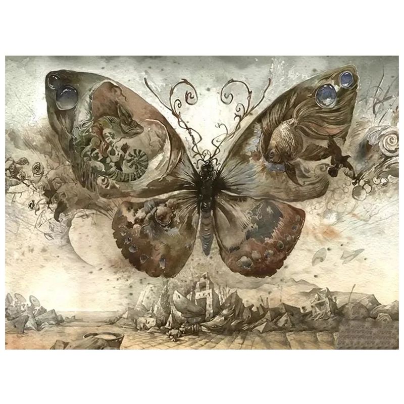 Diamond Painting Animal Butterfly Diamond Art Full Drill Embroidery Mosaic Lizard Cross Stitch Room Decor