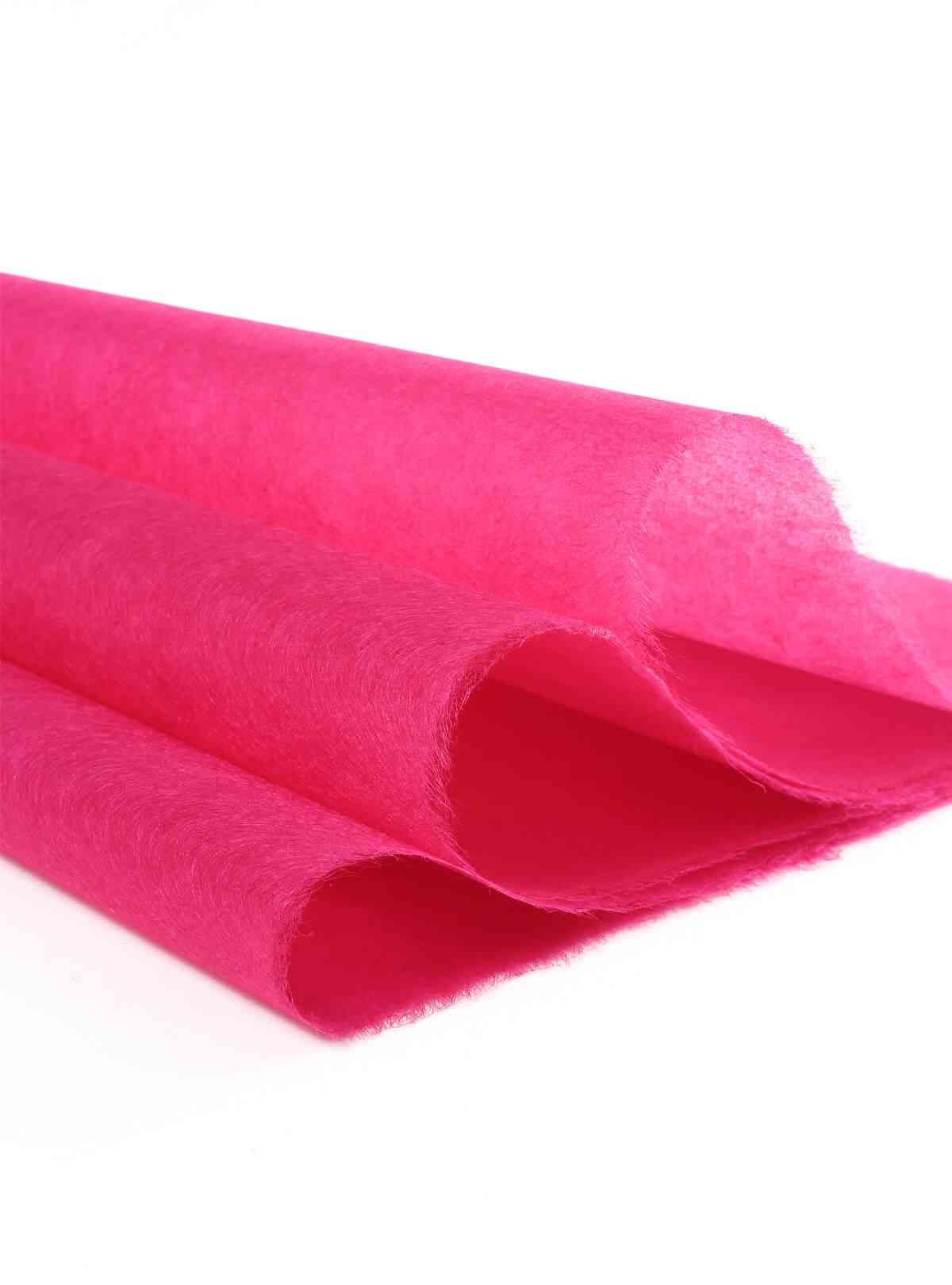 Silk Gift Wrapping Paper- (Handmade, Plain, Hot Pink)