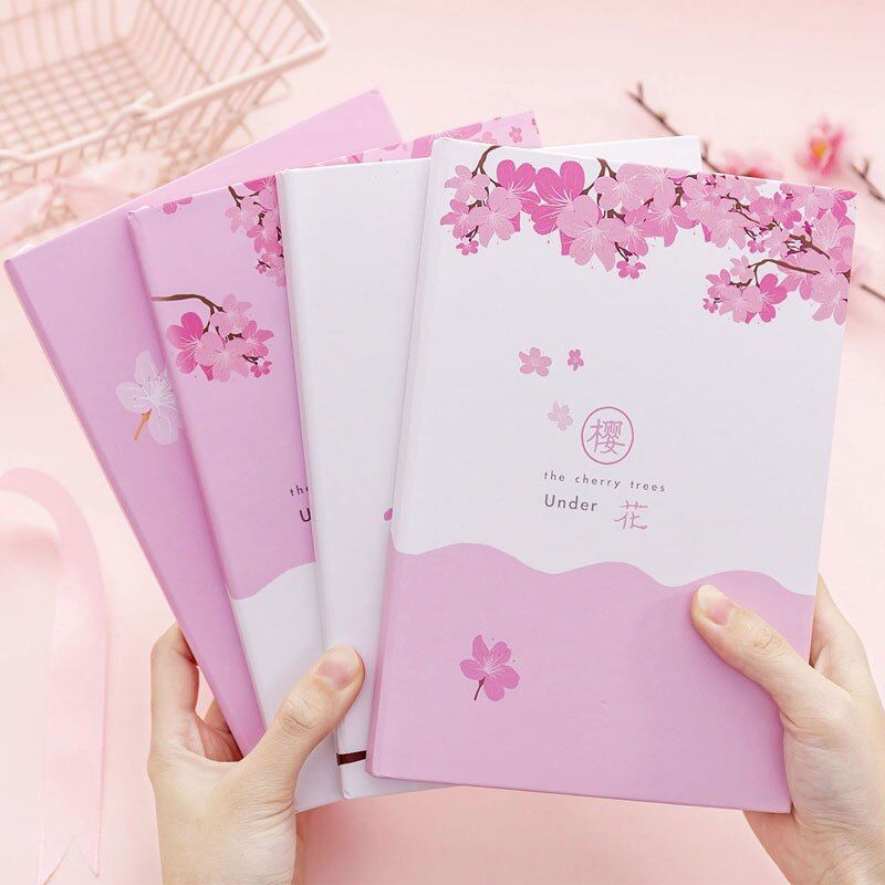 Creative Cherry Notebook A5 Personal Diary Personal Notebook Stationery Supplies Gifts School Notepad