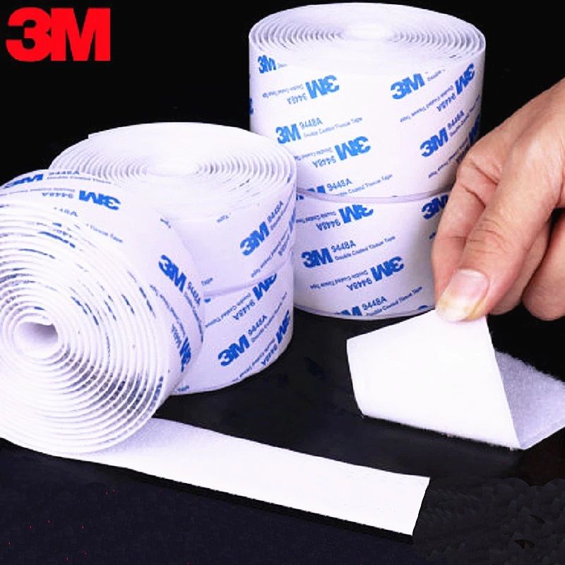 Self adhesive 1Meter/Pairs Velcro Tape Strong 20mm-30mm Hook and Loop Fastener Tape velcros adhesive with Glue