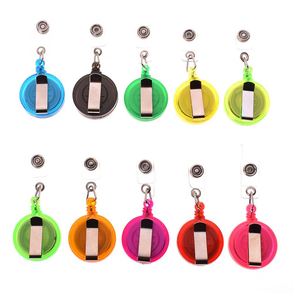 Cute Cartoon Mini Retractable Badge Reel Nurse Lanyards ID Name Card Badge Holder Clip Student Nurse Badge Holder CliP Storage