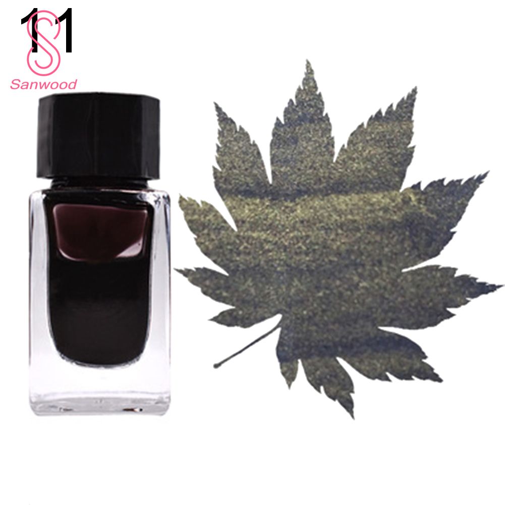 18ml Glitter Powder Color Calligraphy Writing Painting Bottled Fountain Pen Ink