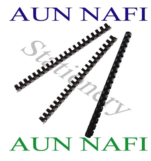 Spiral Ring Binding Spiral  6Mm 100 Pcs - Black