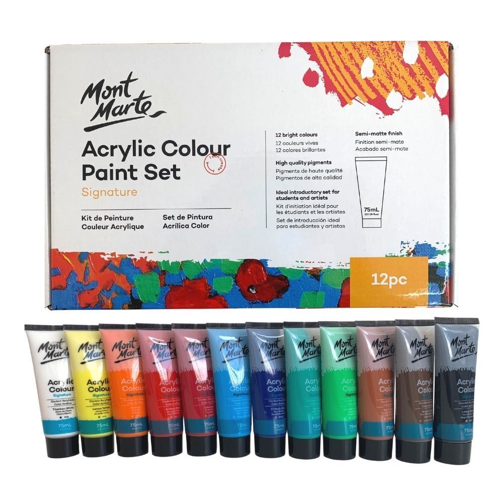 Mont marte Acrylic color paint set 75 ml