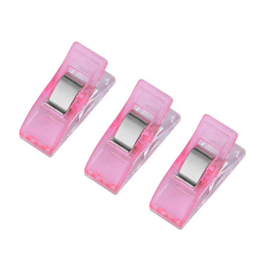 Quilting Clip 4Colors 20pcs/pack Plastic Needlework For Sewing Knitting Fabric Binding Clamps
