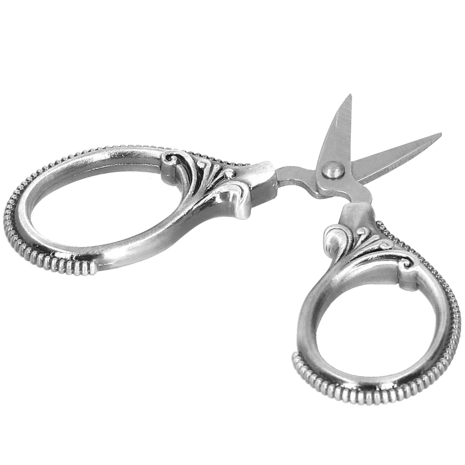 Stainless Steel Sewing Scissors Portable Embroidery Tailor Multicolor