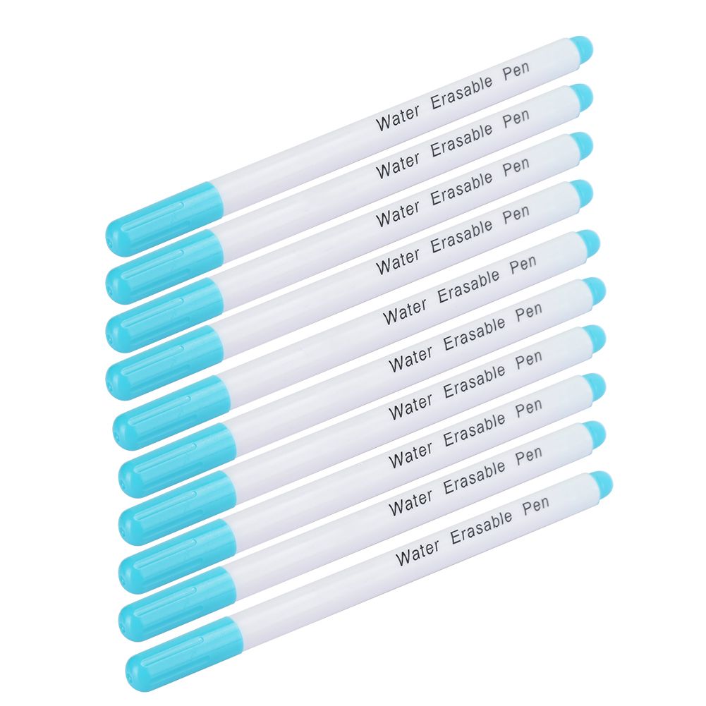 10pcs disappearance ink marking pen air water erasable fabric marker temporary self-disappearance for