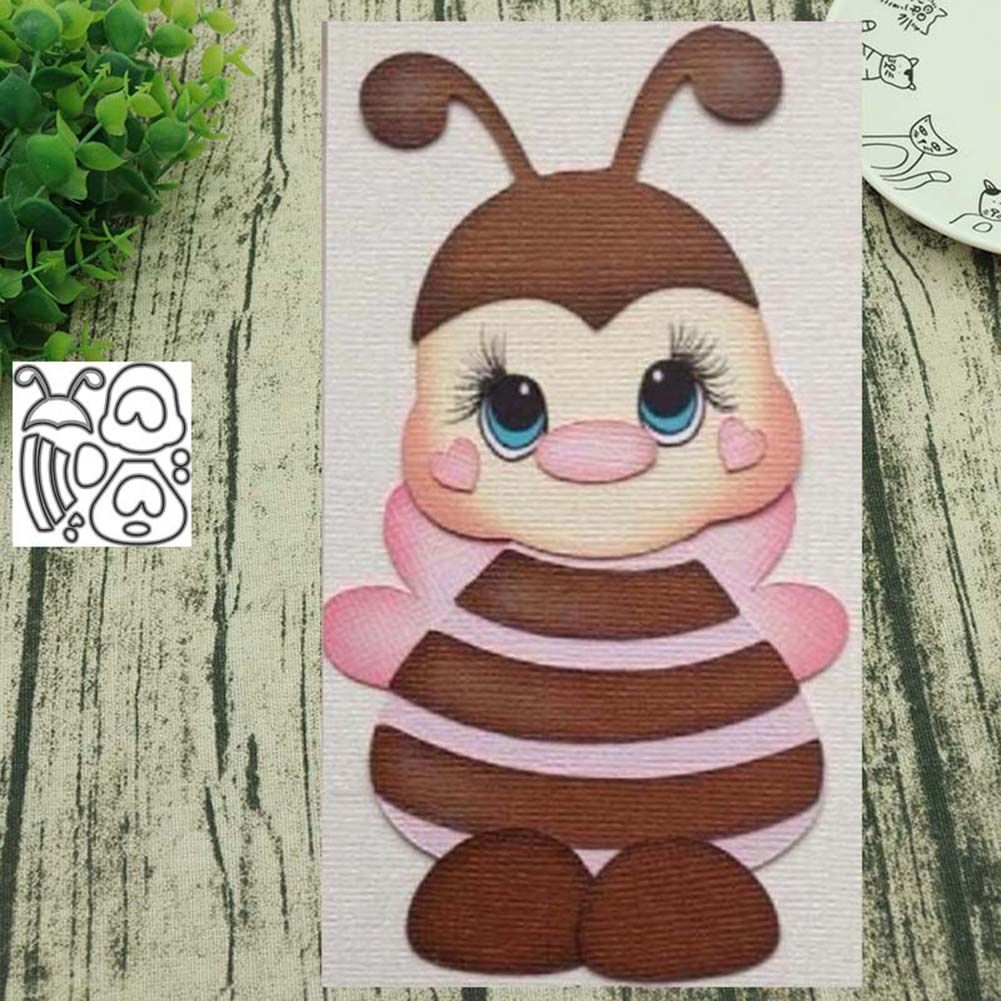 Bee Metal Cutting Dies DIY Scrapbook