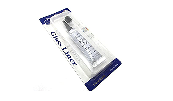 Keep smiling Glass liner colour (Black / golden / silver )
