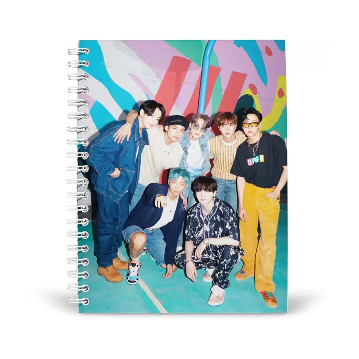 BTS Daily Notebook and Pads -Multicolor