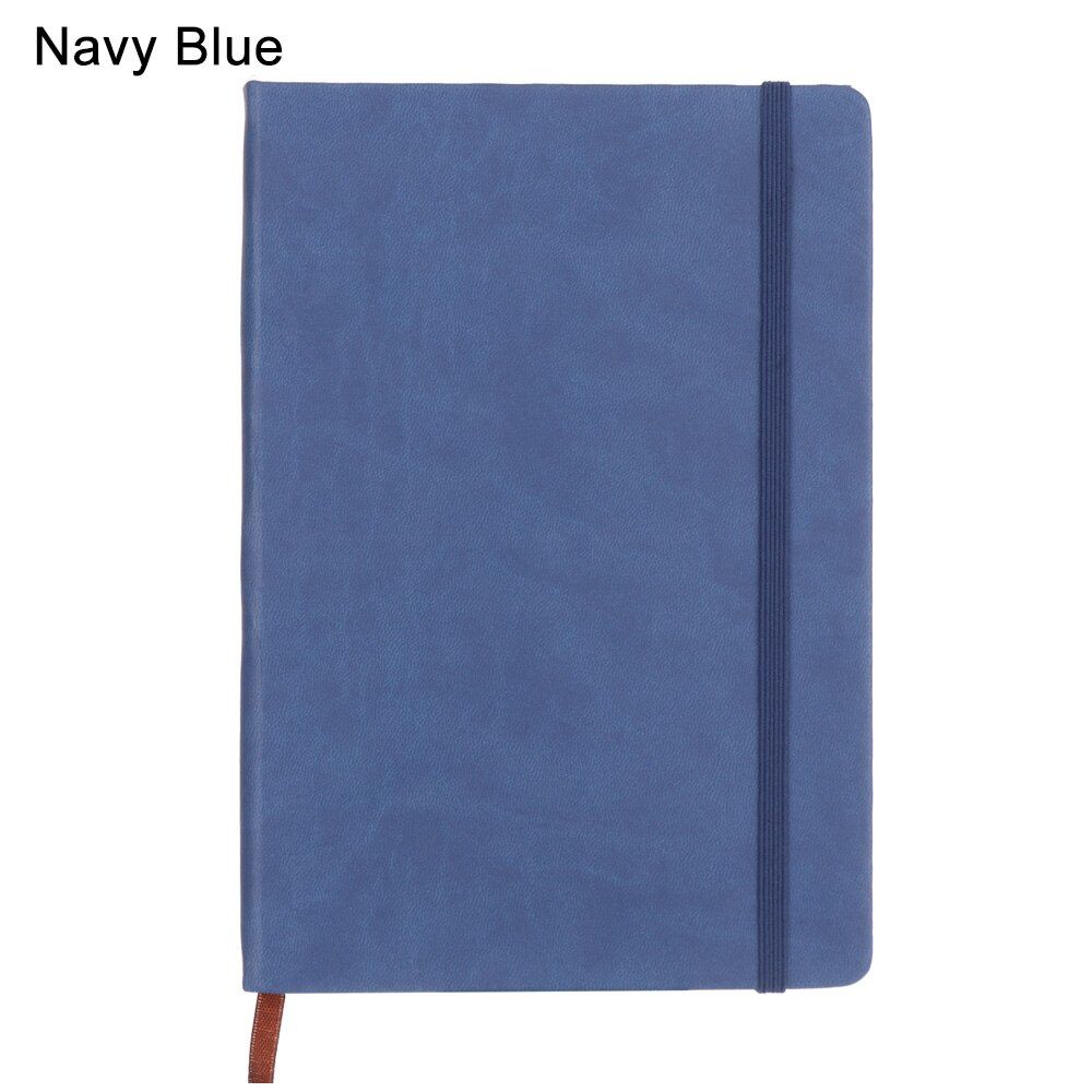 1PC 145*210mm A5 Business New Lined Hardback Notepad Notebook Business Trip Journal Diary NoteBook Stationery Accessories(null)