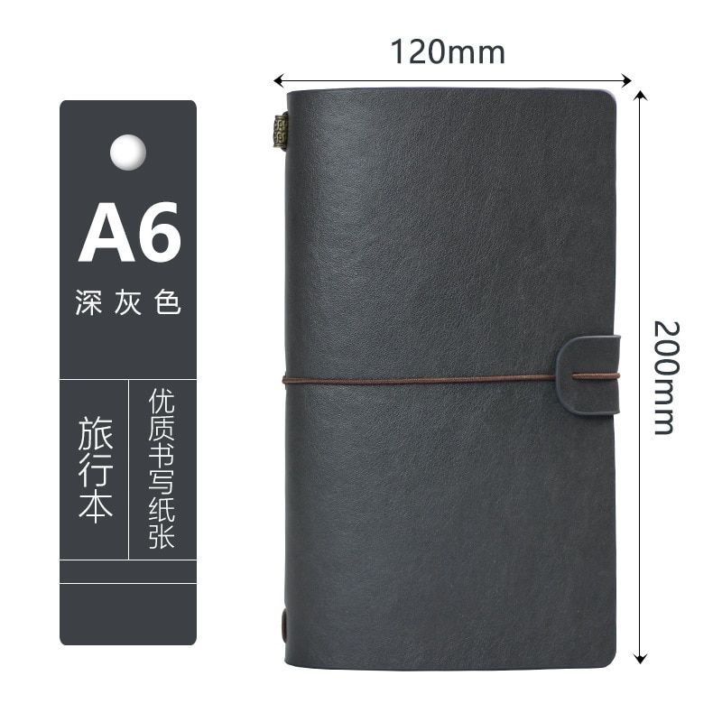 Notebook DIY retro art travel A6 Arbitrarily increase or decrease the core Creative personality custom gift memo pad daily memos