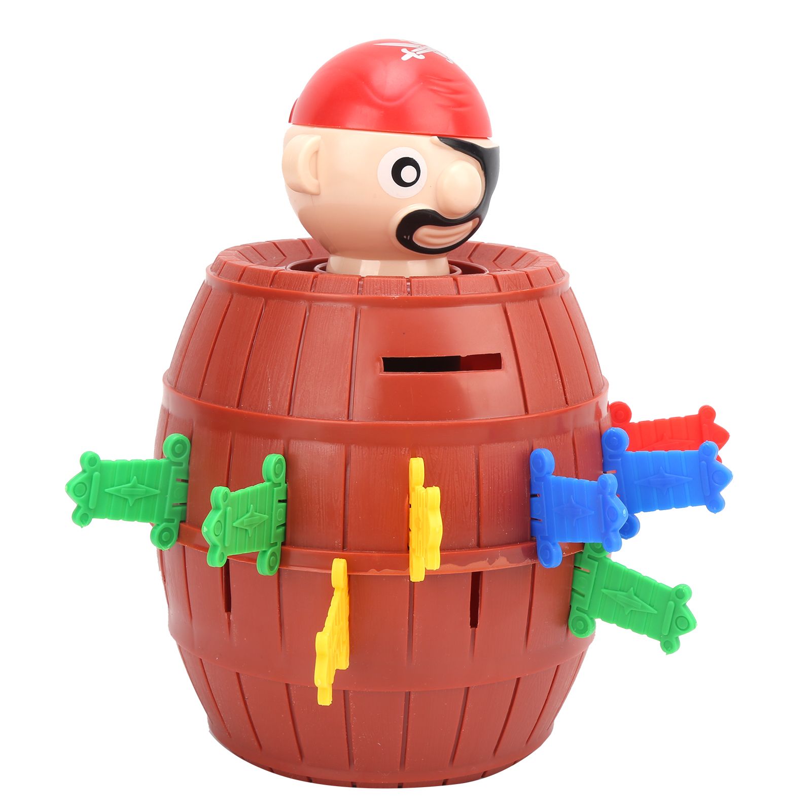 Liu Xing Pop‑Up Bucket ABS Material Sword Game Jumping Toy Funny Family Party Games for Children