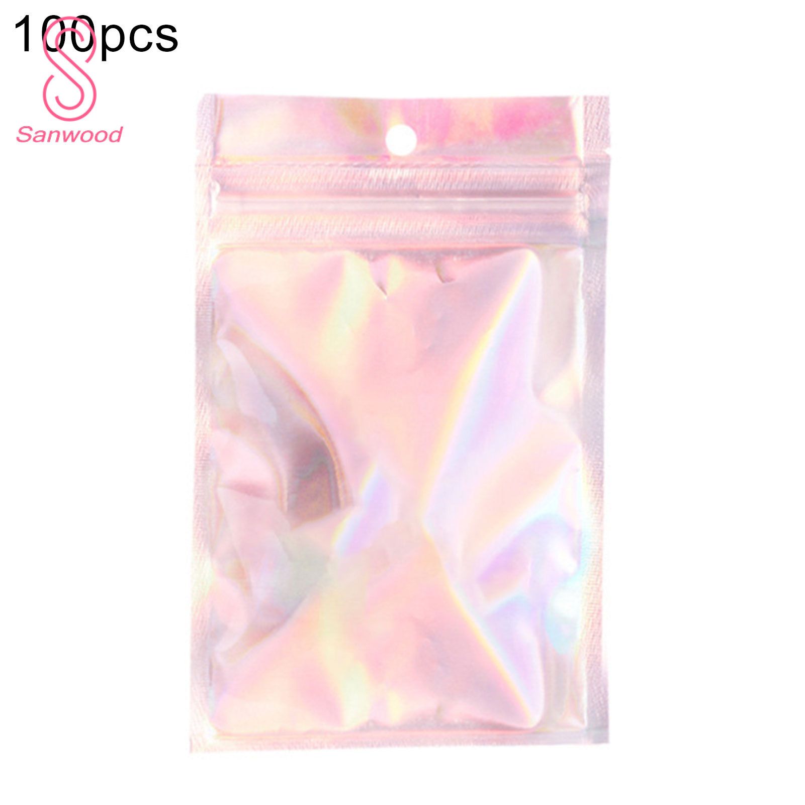 Transparent Plastic Film Bag Dust Proof Jewelry Gift Sanitary Wrapping Pouch