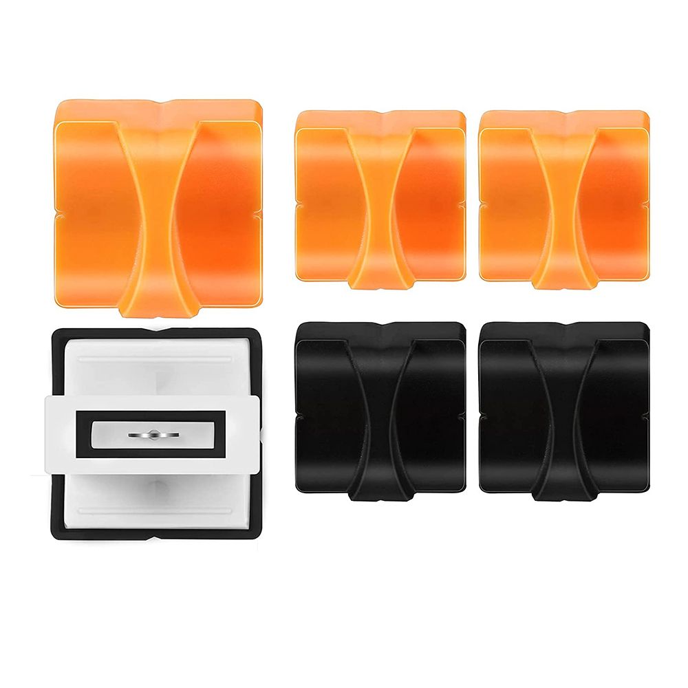 6 Pcs Paper Trimmer Replacement Blades Craft Paper Cutting Replacement Blades for A4 Paper Cutter(Orange, Black)