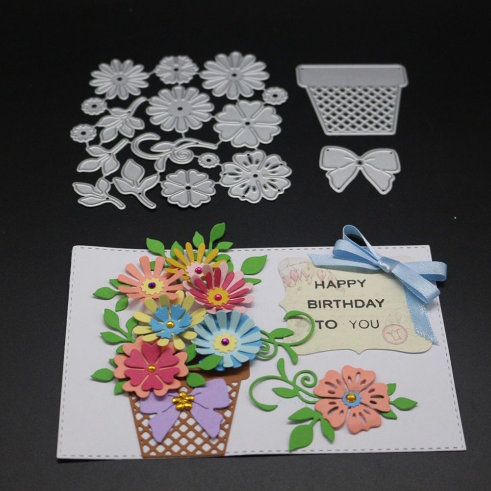 Butterfly Flower Style Metal Cutting Die DIY Scrapbook Album Paper Crafts Decor