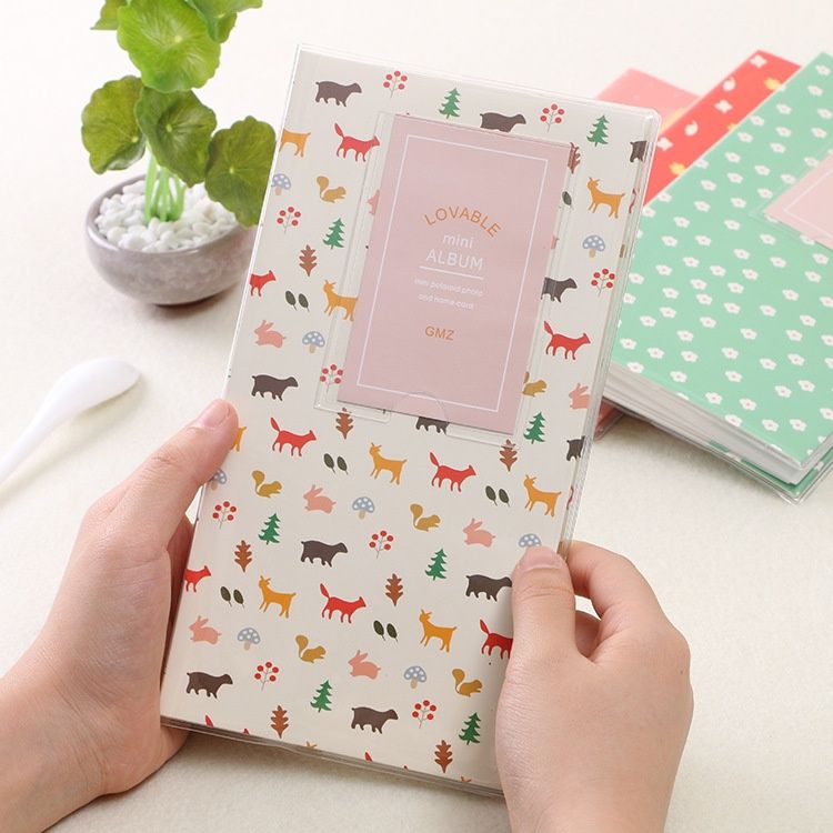 RHS Online 3 Inch 84 Pockets Mini Instant Photo Album Portable Fuji Film Instax Korea Instax Album Picture Case Storage