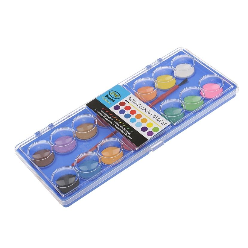 Water Color, Crayon color - Acuarela (16 Colores)