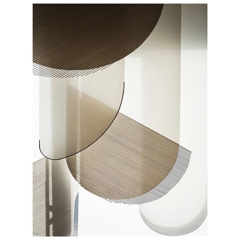 Modern Geometric Canvas Painting Posters and Prints Minimalist Abstract Wall Art Picture for Home Decoration