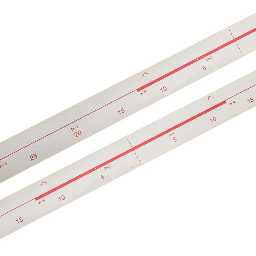 Sewing Machine Ruler 2PCS Nylon Professional Knitting Needle Knitter Accessory for Brother KH260 KH270