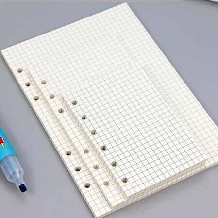 MINKYS Business 45 Sheet A5 A6 A7 Loose-leaf Paper Refill Spiral Binder Inside Page Daily Weekly Monthly To Do Agenda Stationery