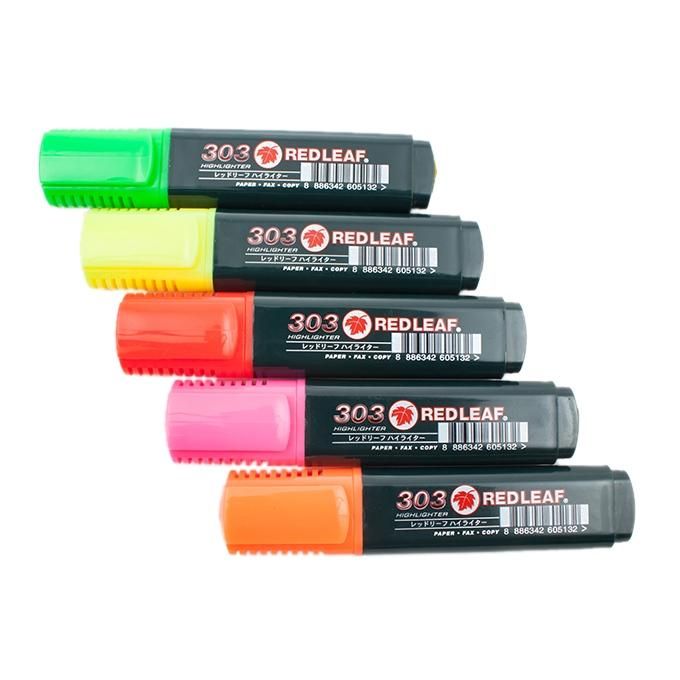 303 Highlighter - Multicolor - 25pcs (Pack of One)