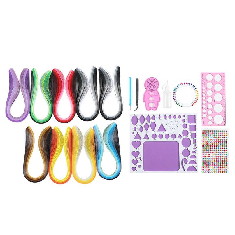 Paper Quilling Set Starter Gradient Ramp Scrip DIY Hand‑Made Art Craft 565 Tool Kit