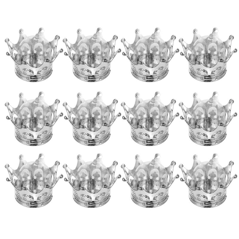 12Pcs Romantic Wedding Candy Box Hollowed Out Crown Candy Box Wedding Gift Candy Box