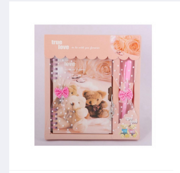 Lock Diary With Pen Gift Set