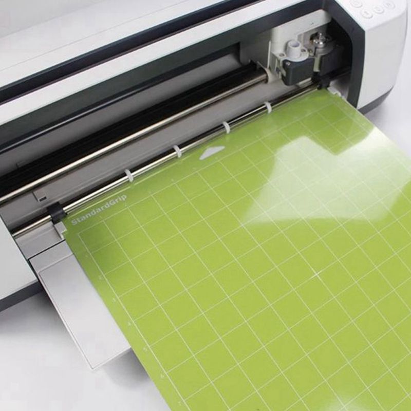 4 Pcs Mixed Color PVC Cutting Mat Grid Cutting Pads Cutting Plotter Pad Replacement Accessories for Cricut Maker/Cameo 4