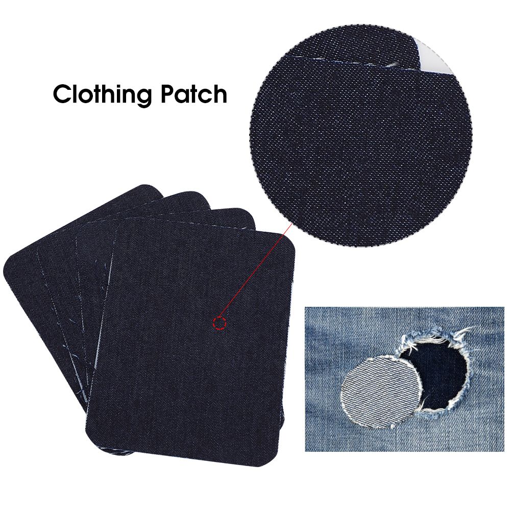 Clothing Patch 12Pcs Adhesive Sweater Shirt Elbow Knee Sleeve Wholesale Square Denim