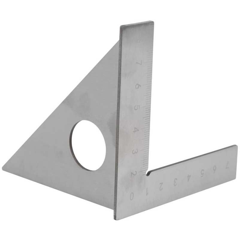 Right Angle Ruler Stainless Steel Woodworking Gauge 90/45 Degrees Carpenter Measuring