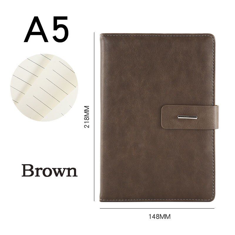 1PC 2020 A5 Agenda Monthly Planner Business Notebooks Office Luxury Notebook School Diary Travelers Pu Leathe Bible Notepad Gift