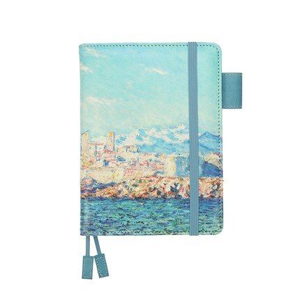 A6 Notebook Diary Notepad Stationery Gift Traveler Journal agenda notepad Oil painting cover PU Leather planner Note Book