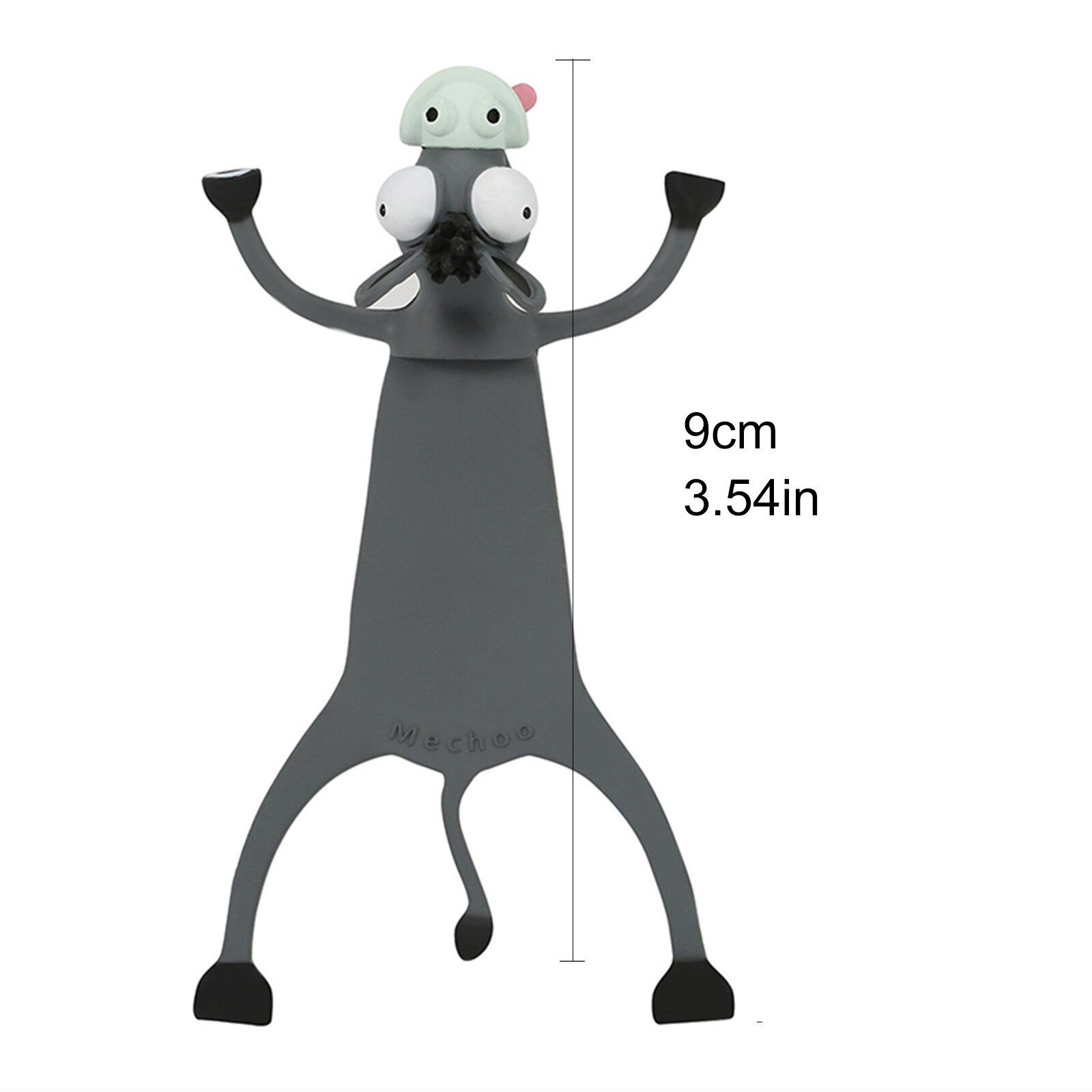 Creative 3D Stereo Bookmark Cute Cartoon Animal Marker Kawaii Cat Panda Bookmark Of Pages Kids Gifts School Stationery Supplies