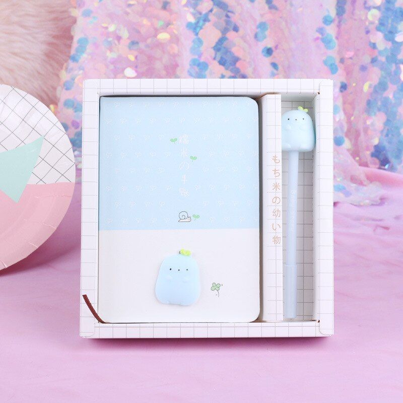 2019Creative Gift Pink Girl Heart Wind Notebook Unicorn Handbook Student Notebook Birthday Gift