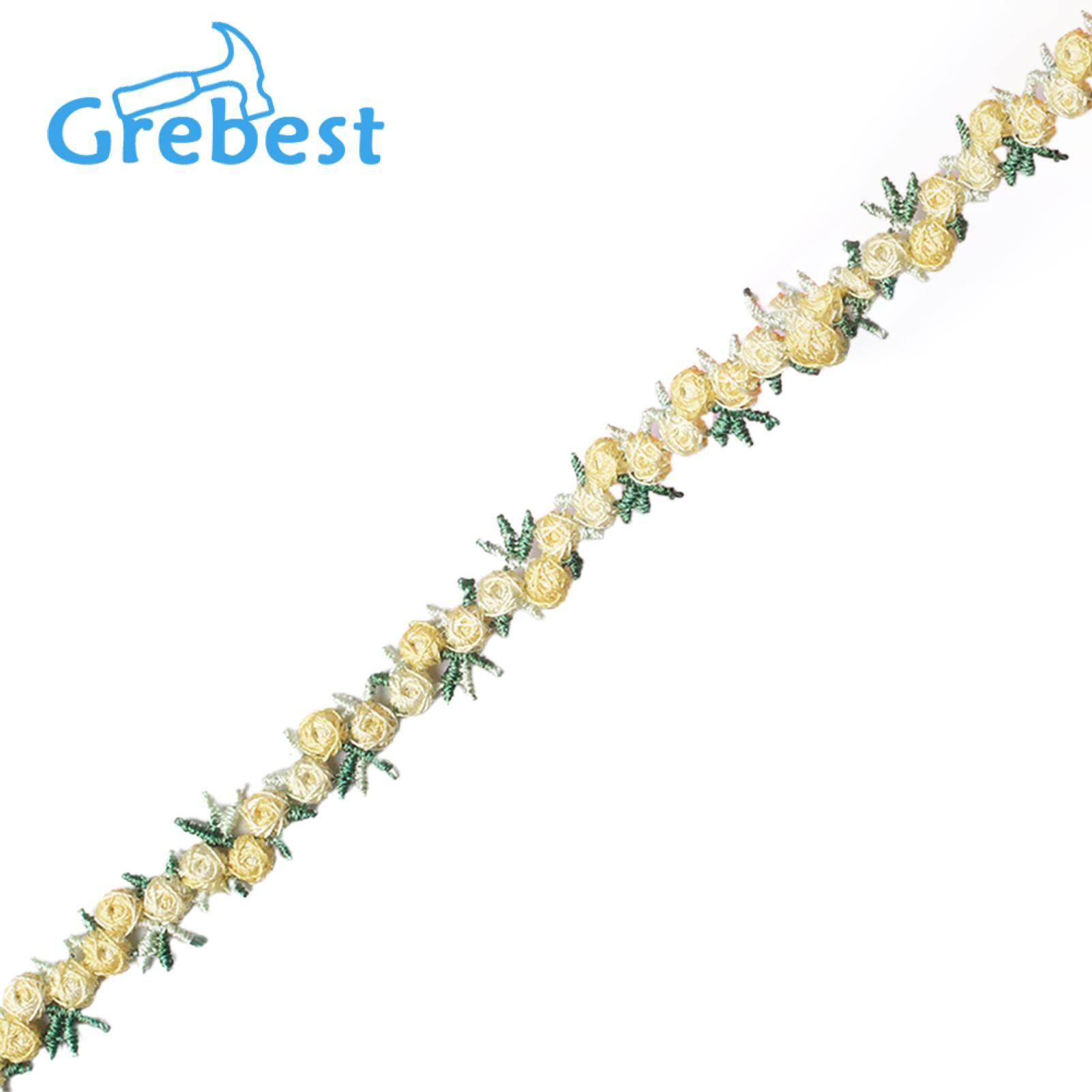 Sewing Trim Delicate Water Soluble Flower Needlework Le