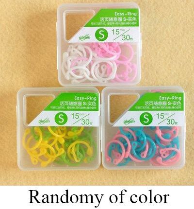 Creative Colored Easy Ring Paper Notebook Loose Leaf Binder Multi-function Circle Calendar Ring Binding Supplies Stationery(null)