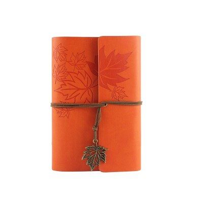 RuiZe hot vintage leather journal travelers notebook paper A6 A7 spiral diary blank pages sketchbook note book 6 ring binder