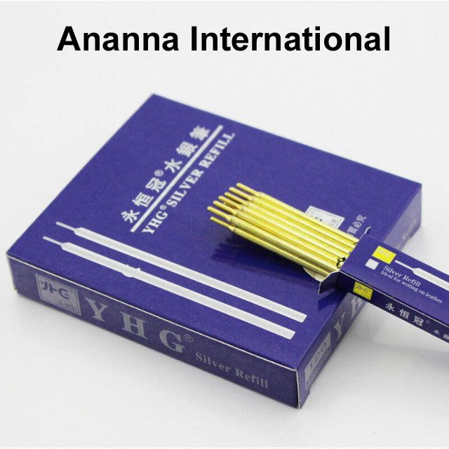 YHG Silver Refill Pen For Leather Marking 12pcs