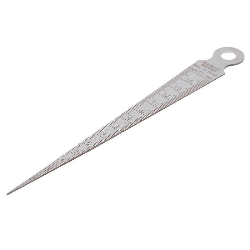Gap Hole Taper Gauge Metric Stainless Hardened Measure Tool