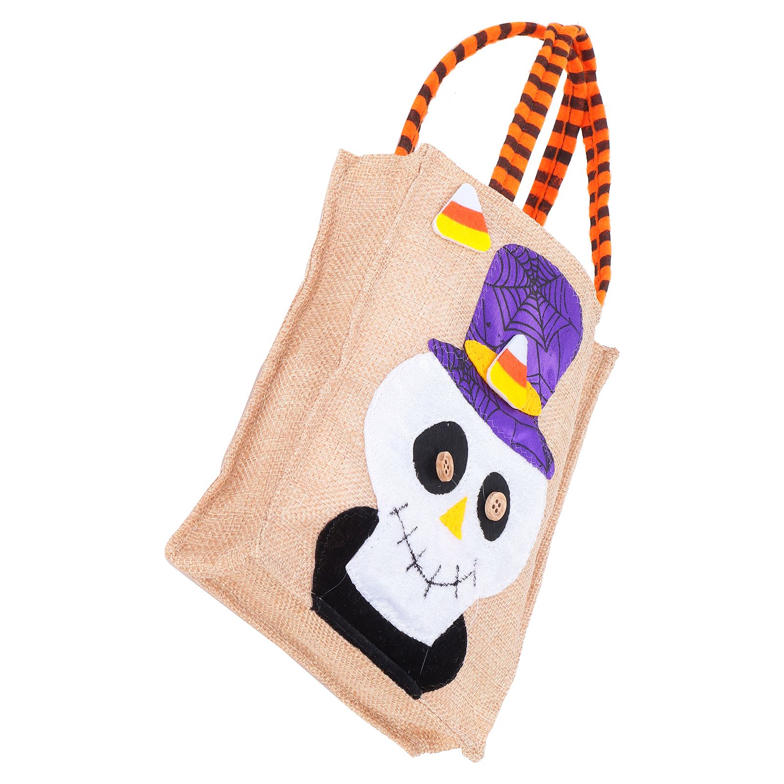 Thanksgiving Treats Halloween Bags Linen Trick Or Treat 4 Patterns for Dessert Shops