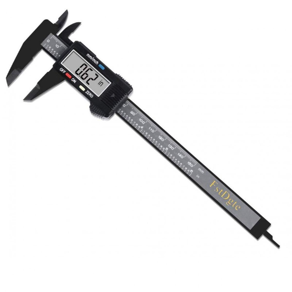 Electronic Digital Caliper/Digital Caliper 0-150mm Metric/Inch/Fraction Electronic Vernier Calipers Stainless Steel Micrometer Measuring tools(null)