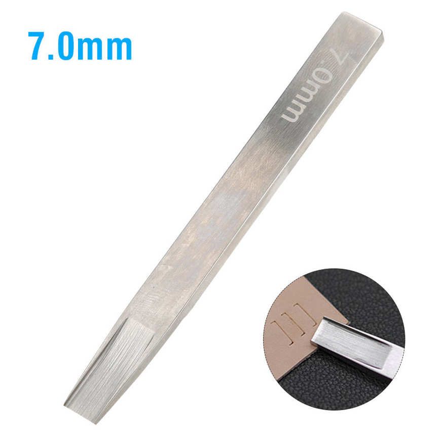 Leather Punch Cutter Alloy Steel Craft Hand Weaving Slot Punching Tool