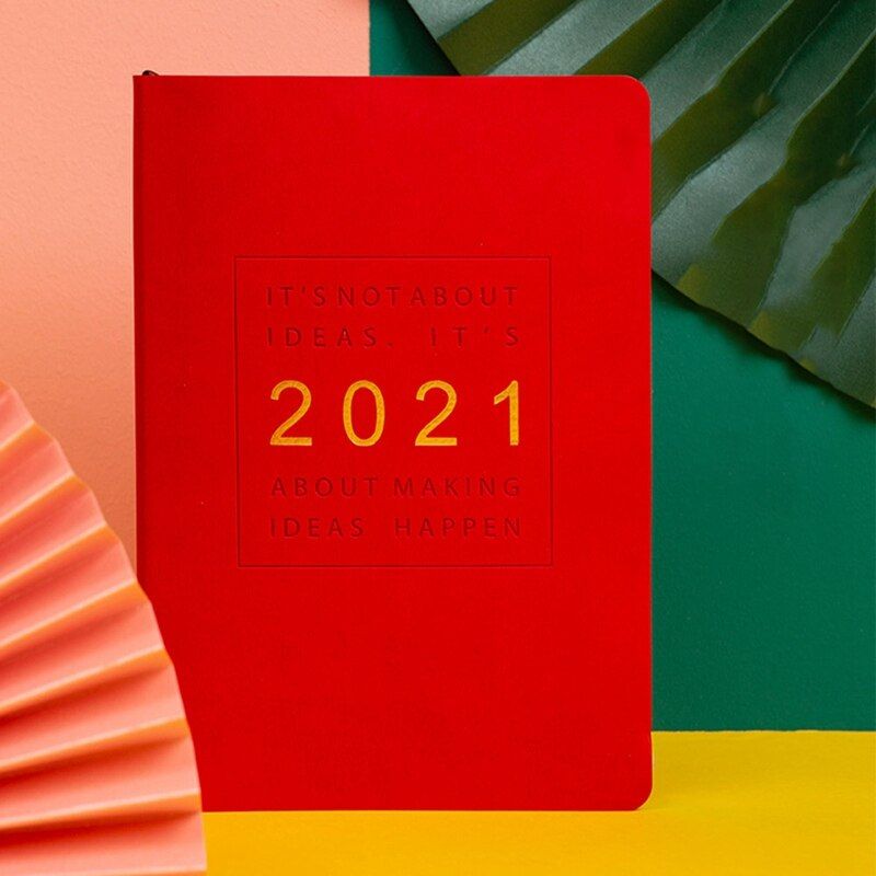2020 2021 Planner Organizer A5 Notebook Agenda Daily Weekly Schedule Monthly School Office Supplies Journals Stationery