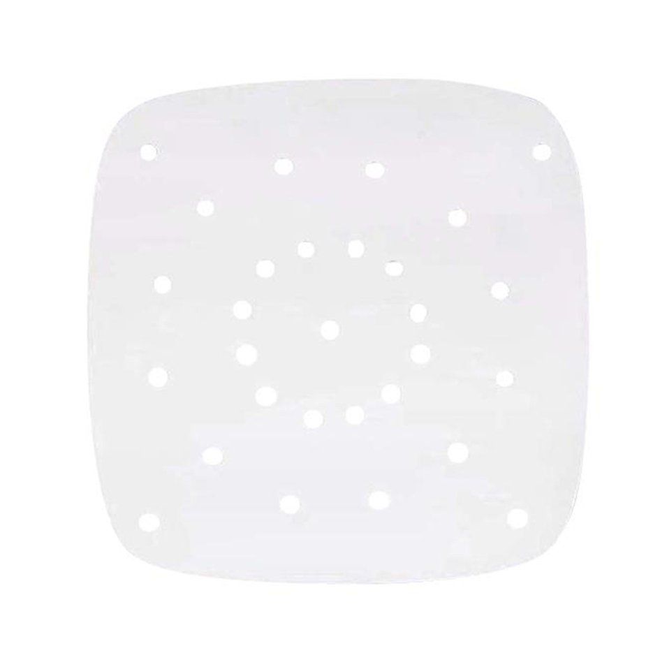 100pcs Oil Absorption Paper Silicone Oil Paper Kitchen Steamer Paper
