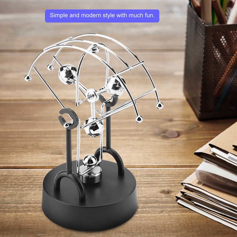 Electronic Shake Wiggle Device Perpetual Motion Swinging Kinetic Art Craft Desk Decoration