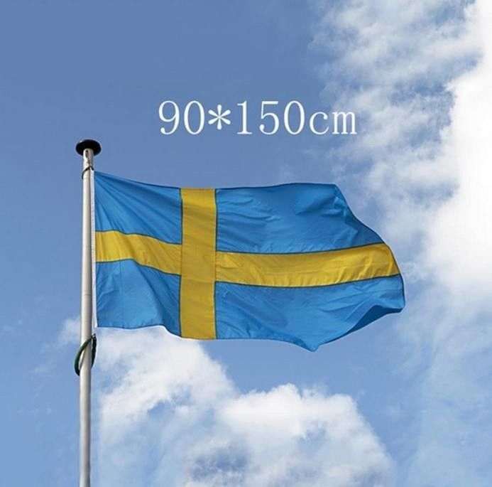 Sweden Flag 3x5 3 x 5 Brand NEW Swedish Banner 3FT 5FT - intl